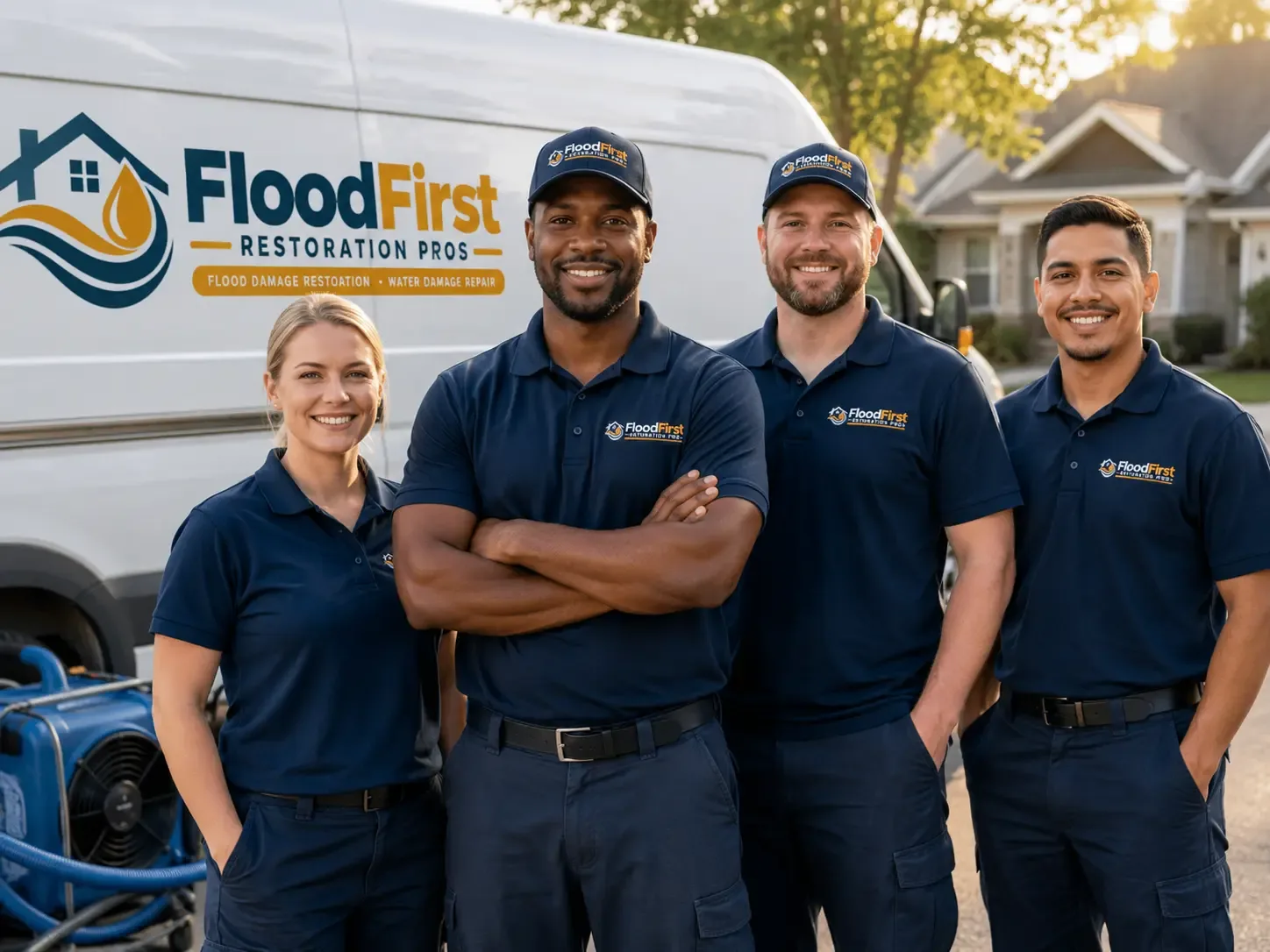 Flood Damage Restoration company in Kyle, SD